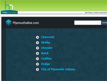 Tablet Screenshot of plymouthalive.com